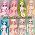 thumbnail image 3 of Muñecas de juguete estilo Anime de 30cm, 1/6 Bjd, 26 articulaciones, muñeca de piel muerta móvil, juguetes de vestir Diy para niñas, regalos, 3 of 3