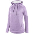 thumbnail image 3 of Augusta Sportswear 5556 Pullover Hoodie Zoe Tonal Heather Women's, 3 of 3
