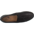 thumbnail image 2 of Womens Patricia Nash Francesca Flat Moccasins, Black, 7 US / 37 EU, 2 of 6