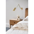 thumbnail image 3 of Kiven Vintage Plug in Wall Sconce Iron Lampshade E26 Socket, 3 of 5