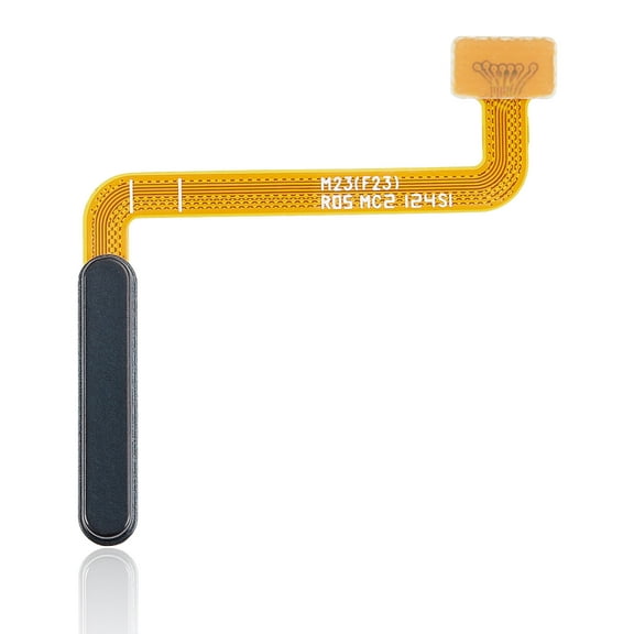 Replacement Fingerprint Reader With Flex Cable Compatible For Samsung Galaxy M23 (M236 / 2022) (Black)
