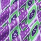 thumbnail image 5 of Gibobby Vestidos Casuales para Mujer Vestido de manga de burbuja con estampado geométrico Calle Ropa de mujer de tamaño(Morado,XL), 5 of 5