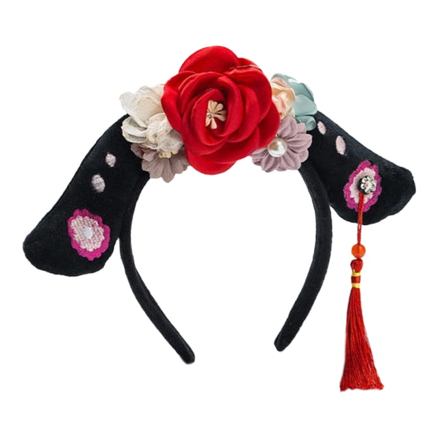 Diadema de princesa china, diadema tradicional china antigua Hanfu