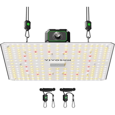 VIVOSUN LumaLight 100W LED Grow Light, Full Spectrum Plant Light, Smart Dimmable & High PPFD for Indoor Plants Seedling Vegetables Bloom, Fits 2×2/2×4 Grow Tents