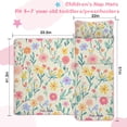 thumbnail image 5 of Pioneer Flower Floral Print Pattern Toddler Nap Mats for Kids Preschool,Sleeping Mat Bag or Kids,Toddler Sleeping Bag,Toddler Nap Mat or Daycare, 5 of 6