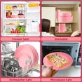 thumbnail image 4 of Juego de vajilla Gudvilla Pink para 8 personas con platos, cuencos y tazas, 4 of 7