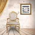 thumbnail image 3 of Medley, Elizabeth 15x15 Gold Ornate Wood Framed with Double Matting Museum Art Print Titled - Salty Air Border, 3 of 4