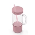 thumbnail image 6 of Ello Nova 18 oz Glass Mug, Mauve, 6 of 8