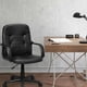 thumbnail image 3 of Silla de Oficina Costway PVC Altura Regulable Negro, 3 of 5