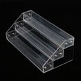 thumbnail image 4 of Escalera Acrílico Stands Display Riser Clear Display Shelf para Doll Toys Figure Tres niveles Zulema Soportes de acrílico, 4 of 8