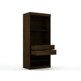 thumbnail image 4 of Manhattan Comfort Mulberry 3-Piece Wood Wardrobe Closet Set in Brown, 4 of 9