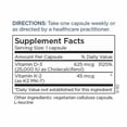 thumbnail image 4 of Suplemento de vitamina D para el mantenimiento metabólico de 25 000 UI, 4 of 5