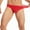 c01Red, variant on Men Solid Color Briefs Thin Modal U Pouch Male Brief Breathable Bikini Shorts Quick Dry Underpants Underwear Khaki M