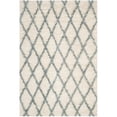 thumbnail image 1 of Safavieh Kenya 6' X 9' Hand Knotted Rug in Ivory and Blue, 1 of 4