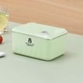 thumbnail image 5 of Meiix Stainless Steel Stackable Lunch Box Leakproof Thermal Food Container for Student School Office Commute Green, 5 of 9