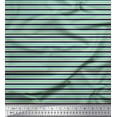 thumbnail image 1 of Soimoi Satin Silk Fabric Horizontal Stripe Print Sewing Fabric Yard 42 Inch Wide, 1 of 3