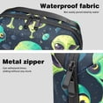 thumbnail image 4 of Alien Travel Organizer, Cable Organizer, Charging Cord Organizer, Charger Storage Organizer - Waterproof Oxford Cloth Electronic Digital Product Storage Case, 5.9x9.44x3.14 in., 4 of 6