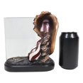 thumbnail image 5 of Patriotic Bald Eagle Bust And American Flag Statue With Glass 4X6 Picture Frame, 5 of 5