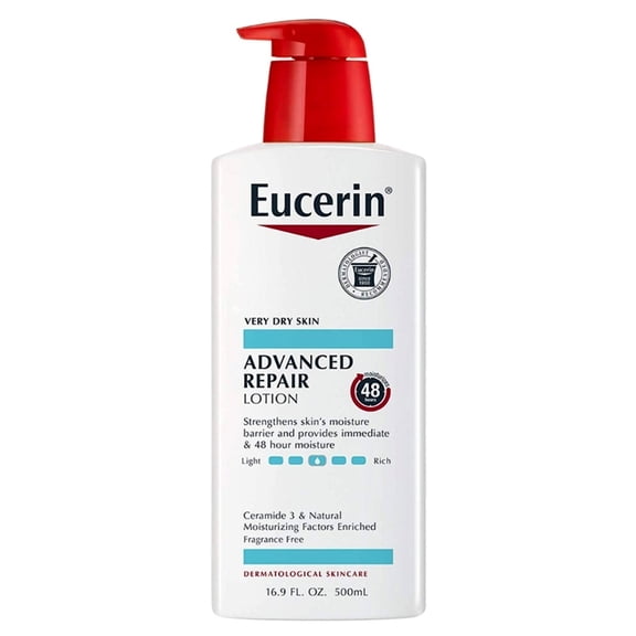 Eucerin Advanced Repair Dry Skin Lotion 16.9 oz (Pack of 2)