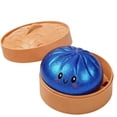 thumbnail image 3 of Dumpling Squishies, Glitter Dumpling Mystery Box, Colorful Dumplings Stress Balls Fidget Sensory Toys, Stocking Stuffers with Food Steamer Stretchy Desk Toys Great Gifts, 3 of 10
