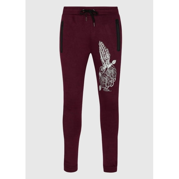MEN'S PRINTED KNIT JOGGERS