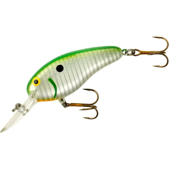 Bomber Deep Flat A 3/8 oz Fishing Lure - Pearl Shad