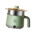 thumbnail image 1 of Olla eléctrica portátil Macarena para cocinar ramen 300 W/600 W miniolla 1,8 L Gris verde, 1 of 8