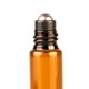thumbnail image 5 of Botellas de aceite esencial, perfumes, cosméticos, ámbar, bola de acero inoxidable. 10 ml 20 piezas, 5 of 8