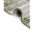 thumbnail image 7 of Unique Loom Outdoor Modern Collection Area Rug - Ombre (6' 1" x 9' Rectangle Green/Ivory), 7 of 7