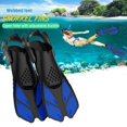 thumbnail image 4 of Aletas De Natación Buceo Natación Aletas Adultos Deportes acuáticos Entrenamiento Pie Aletas (Azul S/M) Likrtyny Para Estrenar, 4 of 4