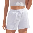 thumbnail image 1 of Casual Short Pants Athletic Shorts Elastic Waist Workout Shorts with Pockets, 1 of 6