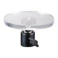 thumbnail image 4 of Tnarru Round Acrylic Riser Display Stand Acrylic Block Photography Organizer Storage with Screw Mount Holder for Necklaces Bracelets 9cmx3.8cm, 4 of 8