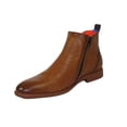 thumbnail image 3 of Men's Shoes The Victorian L TAYNO Leather Chelsea Boot Cognac, 3 of 8