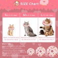 thumbnail image 2 of Minzimin 1Pack Cat Cone Collar Soft, Adjustable Cat Recovery Collars Spay Cones to Stop Licking, Cute Donut E Collar After Surgery, Anti-Lick Wound Healing Elizabethan Collar for Kittens, 2 of 7
