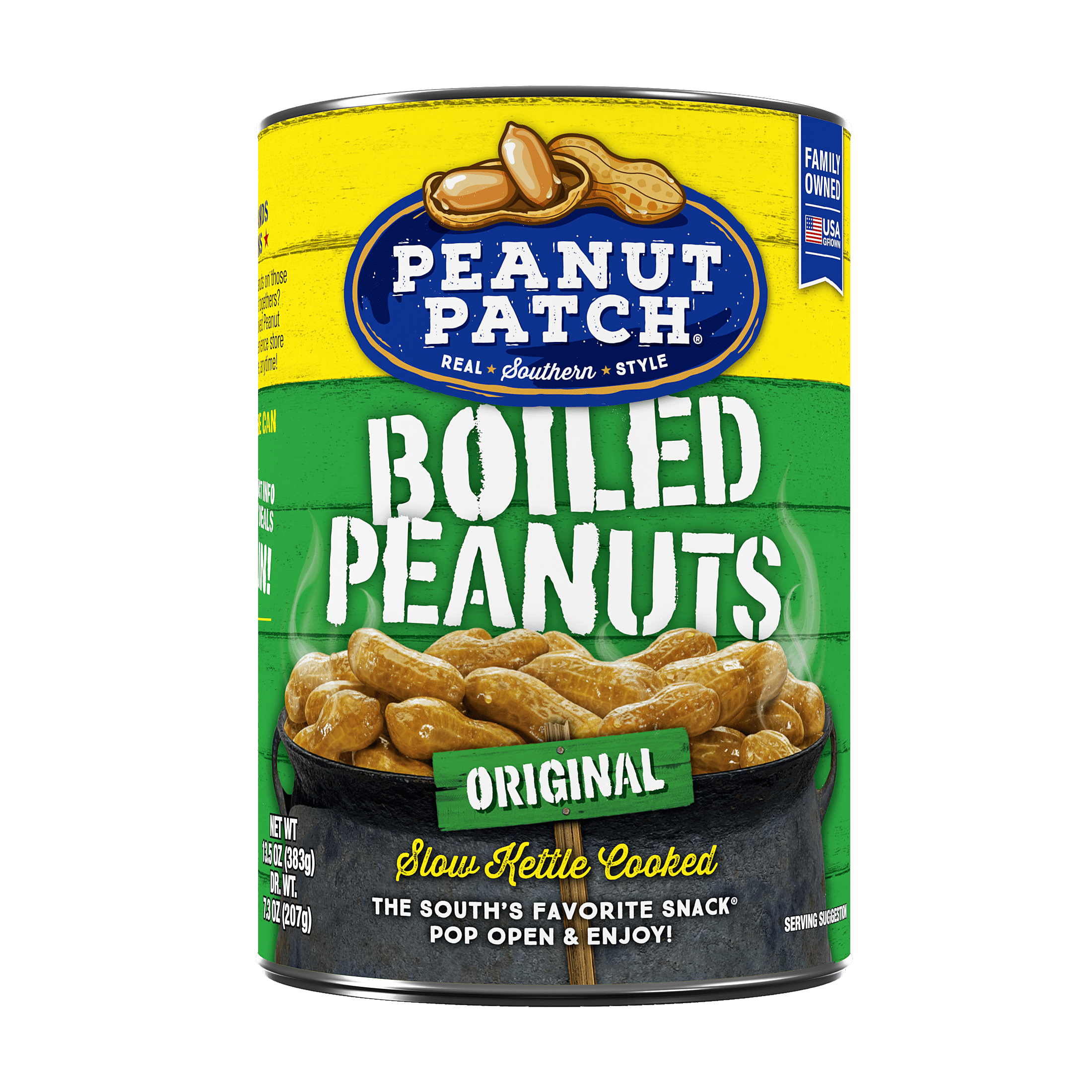 (24 pack) Peanut Patch Original Boiled Peanuts, 13.5 oz