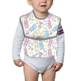 thumbnail image 6 of Hirioo Cartoon Bunny for Baby Waterproof Pocket Bib Adjustable Closed for Babies Toddlers with Large Pocket 6-24Months, 6 of 8