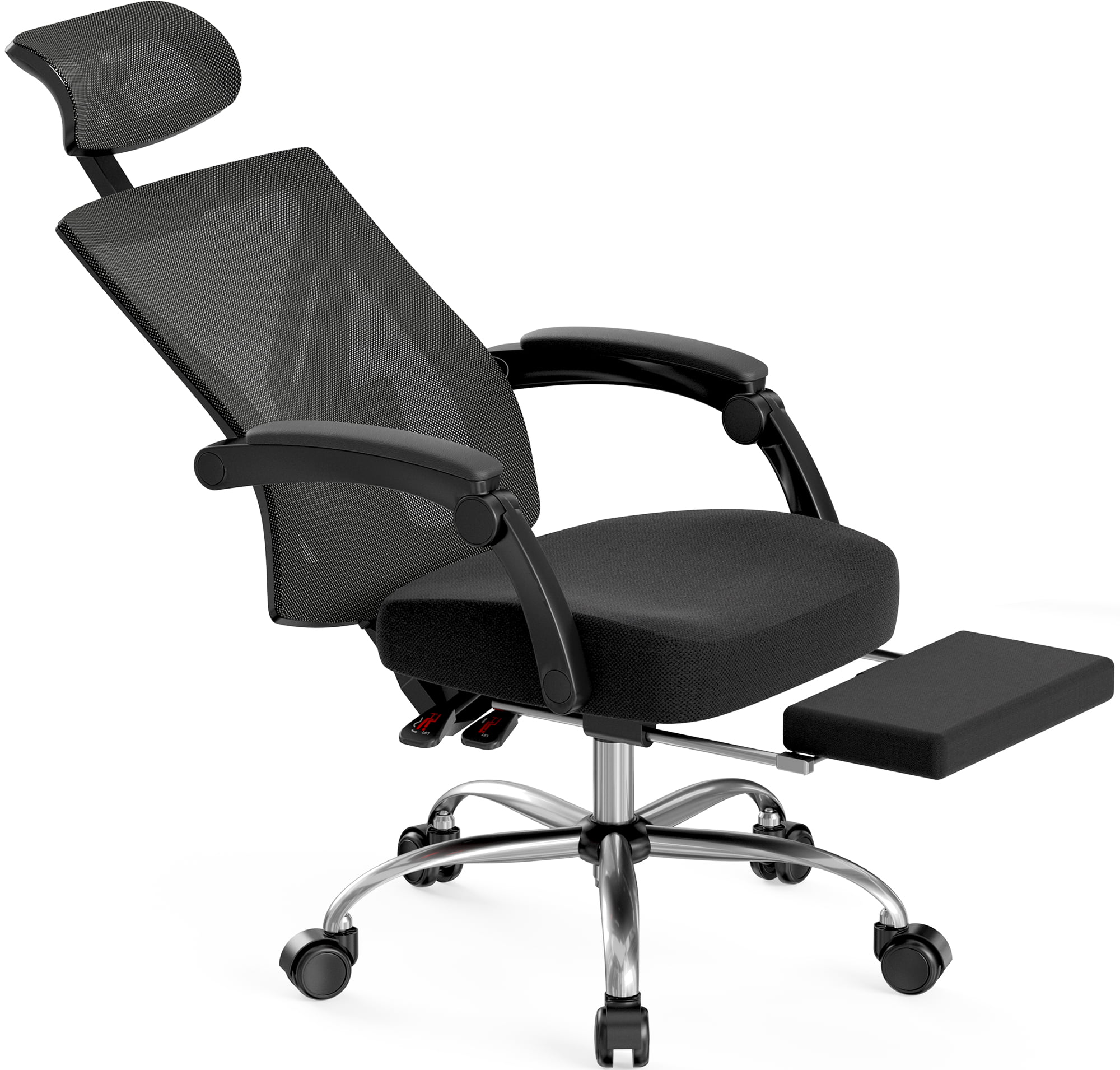 HBADA E1 Ergonomic Chair With Footrest