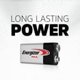 thumbnail image 3 of 2 Energizer Max 9V 9 Volt E522 Alkaline Battery, 3 of 3