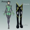 thumbnail image 3 of Disfraz de víbora venenosa para cosplay, juego VALORANT, máscara 3D, zapatos estampados, ropa ajustada, fiesta de Halloween de anime personalizada, 3 of 5
