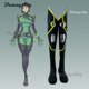thumbnail image 3 of Disfraz de víbora venenosa para cosplay, juego VALORANT, máscara 3D, zapatos estampados, ropa ajustada, fiesta de Halloween de anime personalizada, 3 of 5