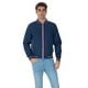 thumbnail image 3 of Chamarra Para Hombre De Nylon Con Cuello Rib Quarry Color Azul Marino, 3 of 3