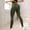 A1_Green, variant on Celsior Cellulite 3D Leggings 2Pc Elastic Yoga Pants Comfy Stretch Yoga Pants Sculpting Leggings Daily Wear Sculpting Butt Lifting Leggings Gym Tights Elastic Shimmer Yoga Tights Grey L