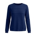 thumbnail image 5 of NominalSnugWomen Tops Long Sleeve Blouses Dressy Casual Crewneck Pleated Tunic Shirts 2026 Loose Fashion Clothes, 5 of 8