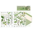 thumbnail image 1 of Cabin Scene Cartoon Stickers For Miniature 3D Landscaping, Cute Kid's Collage Hand Account Stackable Gift E3U8, 1 of 1