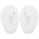 thumbnail image 1 of ColoMX 1 pareja creativa forma de oreja auriculares pantalón soporte simulado oreja moldes, 1 of 8