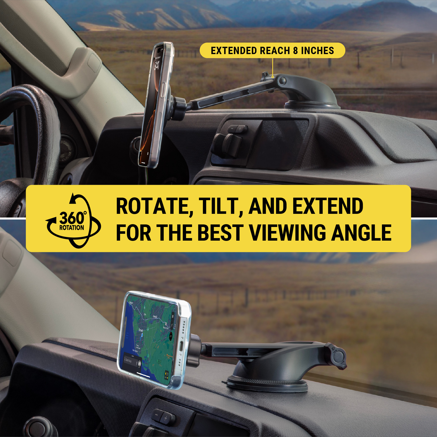 Scosche MagSafe Phone Mount for Car Dashboard photo 6