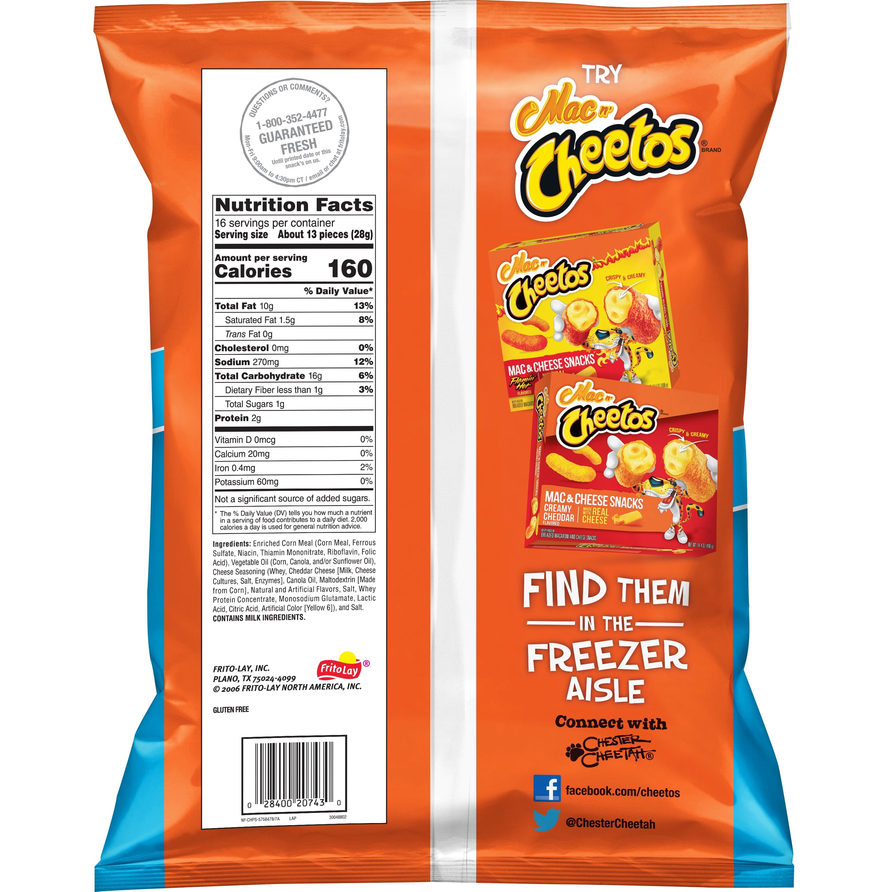 Cheetos Cheese Flavored Snacks, Puffs, 16 oz Party Size ...