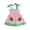 Z-Pink81, variant on Hihipz Girl's Romper Sleeveless Plaid Watermelon Embroider Bodysuit Kids Girls Suspender Casual Dresses,Sizes 0-18M