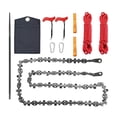 thumbnail image 1 of Cadena Manual 53 Pulgadas Cadena Cuerda Acero Manual Afilada Plegable para Uso en Exteriores, 1 of 9