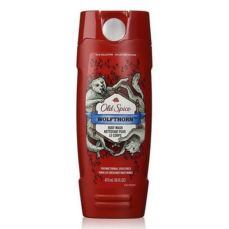 Old Spice Wild Collection Wolfthorn Scent Body Wash, 16 Oz , 2 Pack